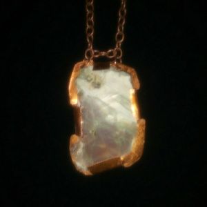 Handcrafted copper necklace